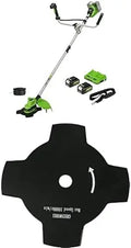 Greenworks outil de coupe pour jardin GD24X2BCB – sans fil, 48V / 24V, 4Ah