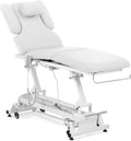 Physa table de massage – électrique, blanc
