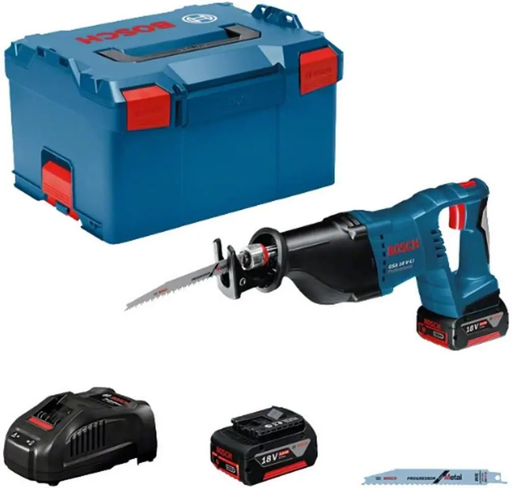 Bosch Professional scie GSA 18 – sans fil, 18 V / 18V, 5,0 Ah
