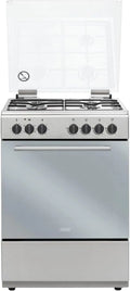 DL664EX cuisinière DL664EX – électrique, 60 x 60 cm, argenté