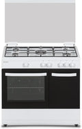 Aspes cuisinière – manuel, 62 l, blanc