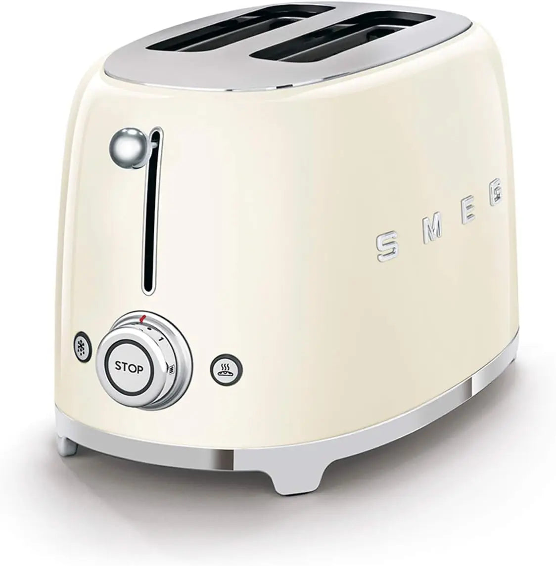 Smeg grille-pain TSF01CREU – 6 Niveaux, 950 W, crème