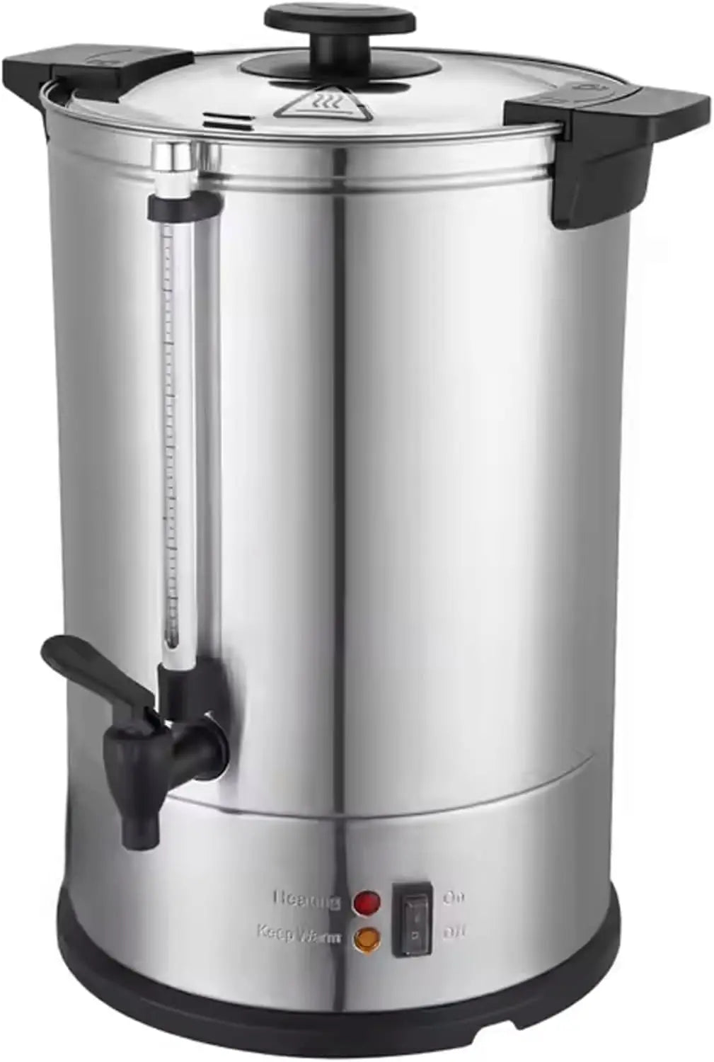 Générique percolateur – 1500W, 15 Litres, argenté