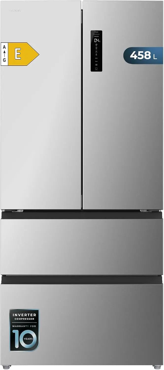 Cecotec réfrigérateur F2D – 458L, argenté