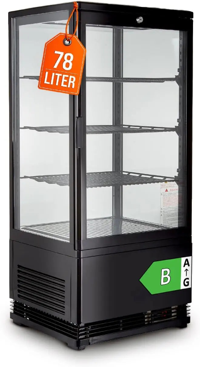 GastroHero vitrine – noir