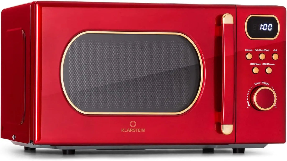 Klarstein four à micro-ondes – 800W, 20L, argenté