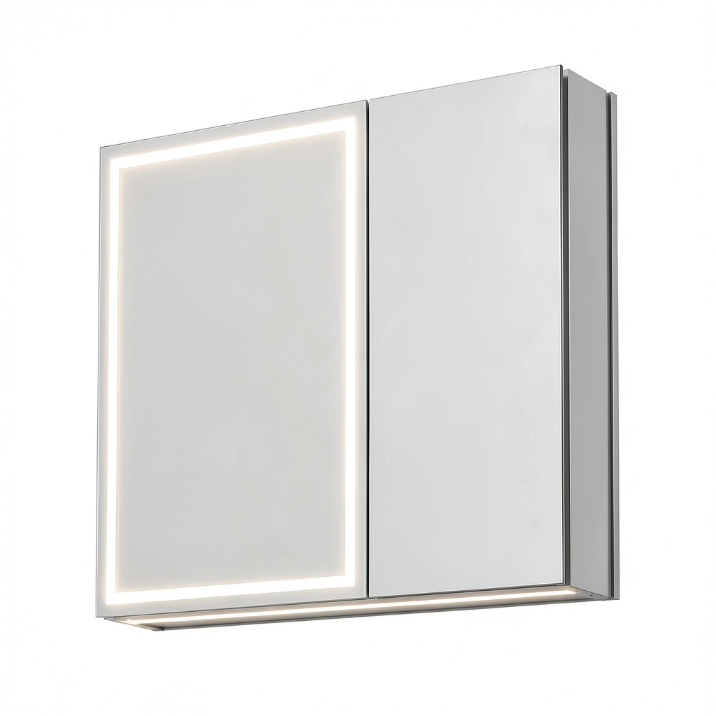 Armoire, avec prise int¨¦gr¨¦e, en aluminium, 75 x 70 cm, pour la chambre