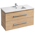 Ensemble de meubles de salle de bain, avec tiroirs, en ch¨ºne, pour la salle de bain