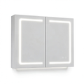 Armoire, r¨¦glable, avec ¨¦clairage LED, avec prise int¨¦gr¨¦e, 80 x 60 cm, pour la chambre