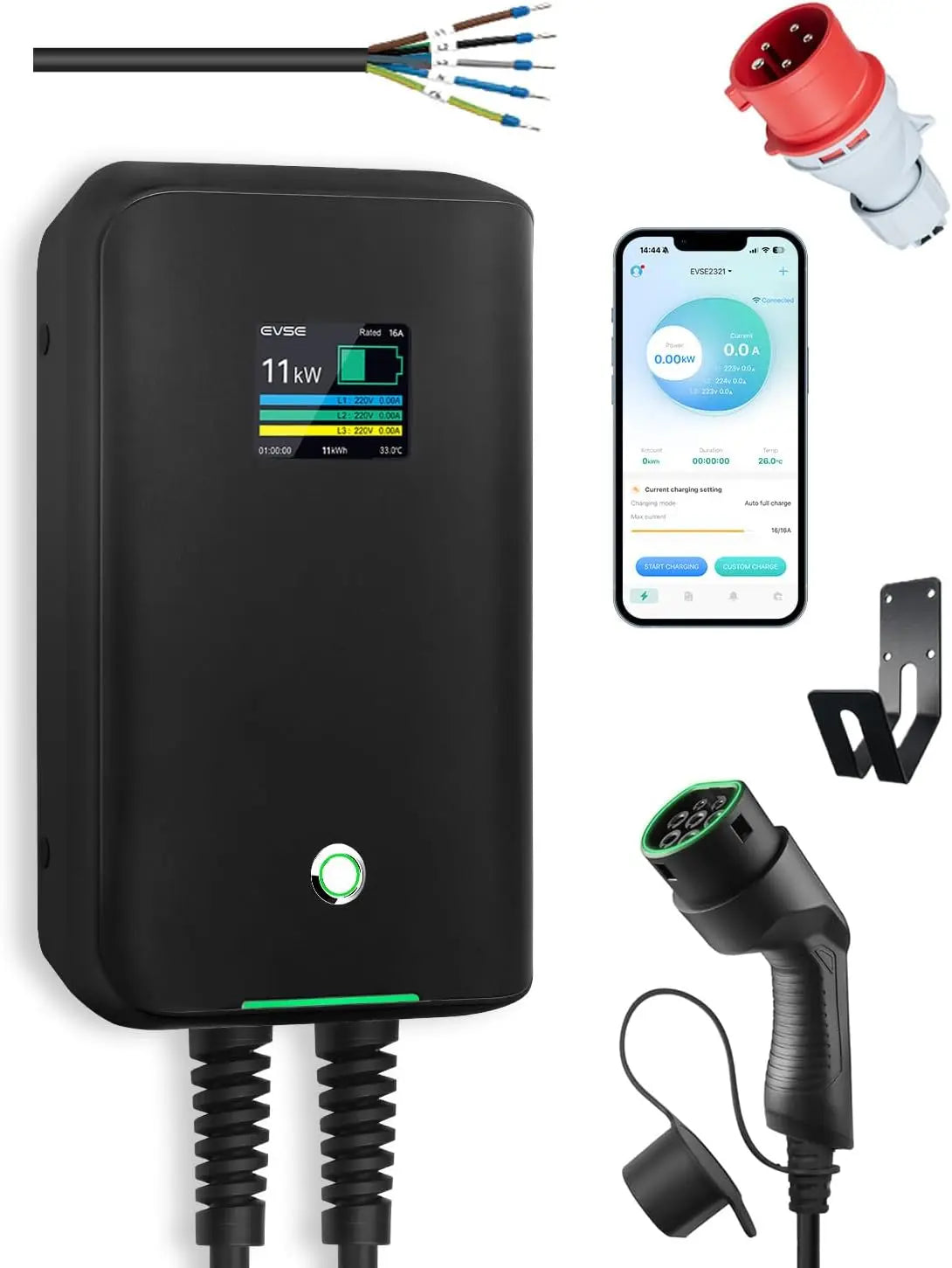 Borne de recharge 11KW – électrique, 11KW