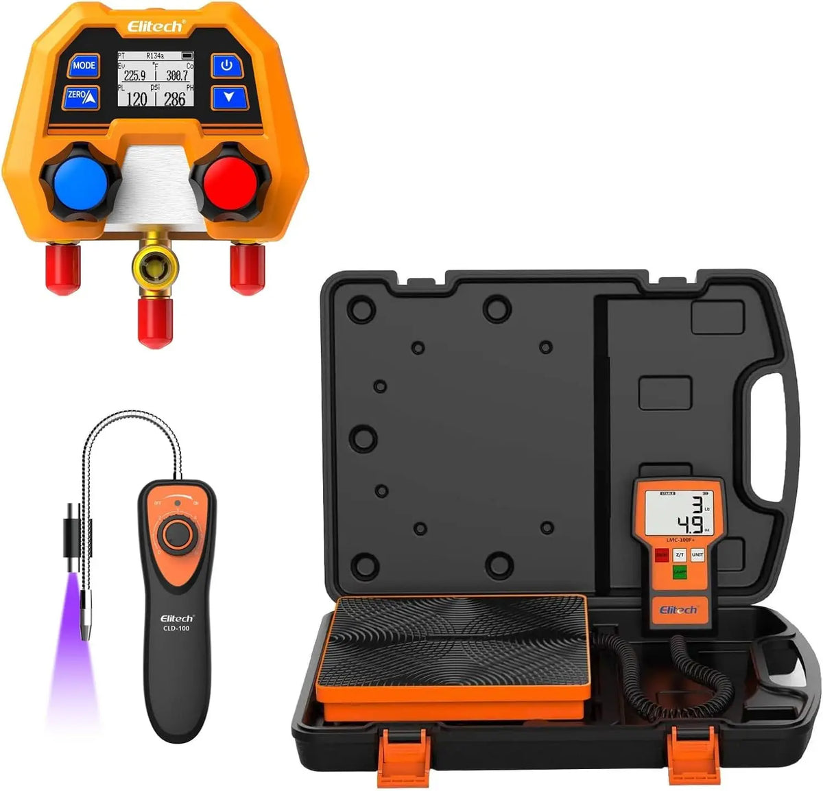 Elitech détecteur de gaz CLD-100 DMG-2SE LMC-100F