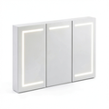 Armoire, r¨¦glable, avec ¨¦tag¨¨res, avec prise int¨¦gr¨¦e, en verre tremp¨¦, 100 x 60 cm, pour la chambre