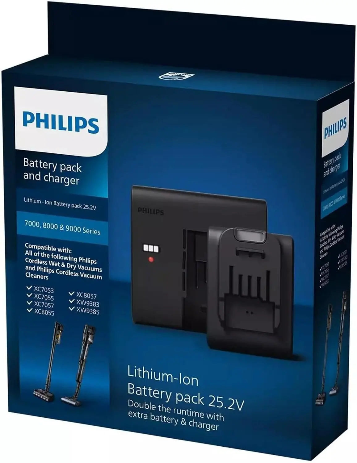 Philips batterie XV1797/01 – sans fil, noir