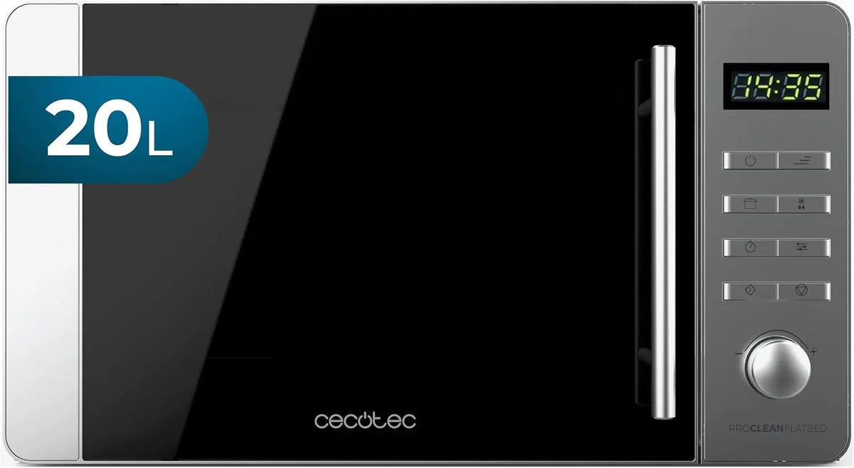 Cecotec four à micro-ondes – 700W, 20L, argenté
