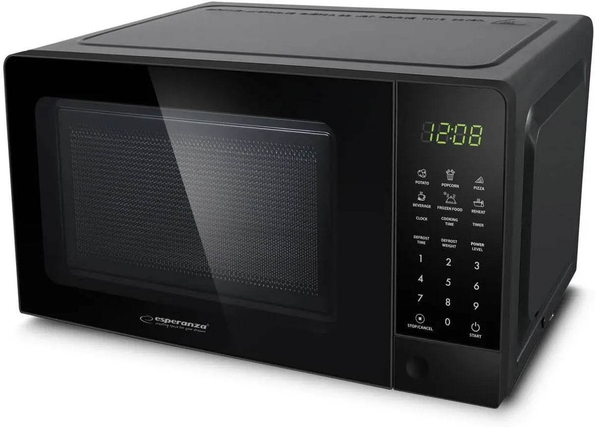 Esperanza four à micro-ondes EKO009 – 1100W, noir