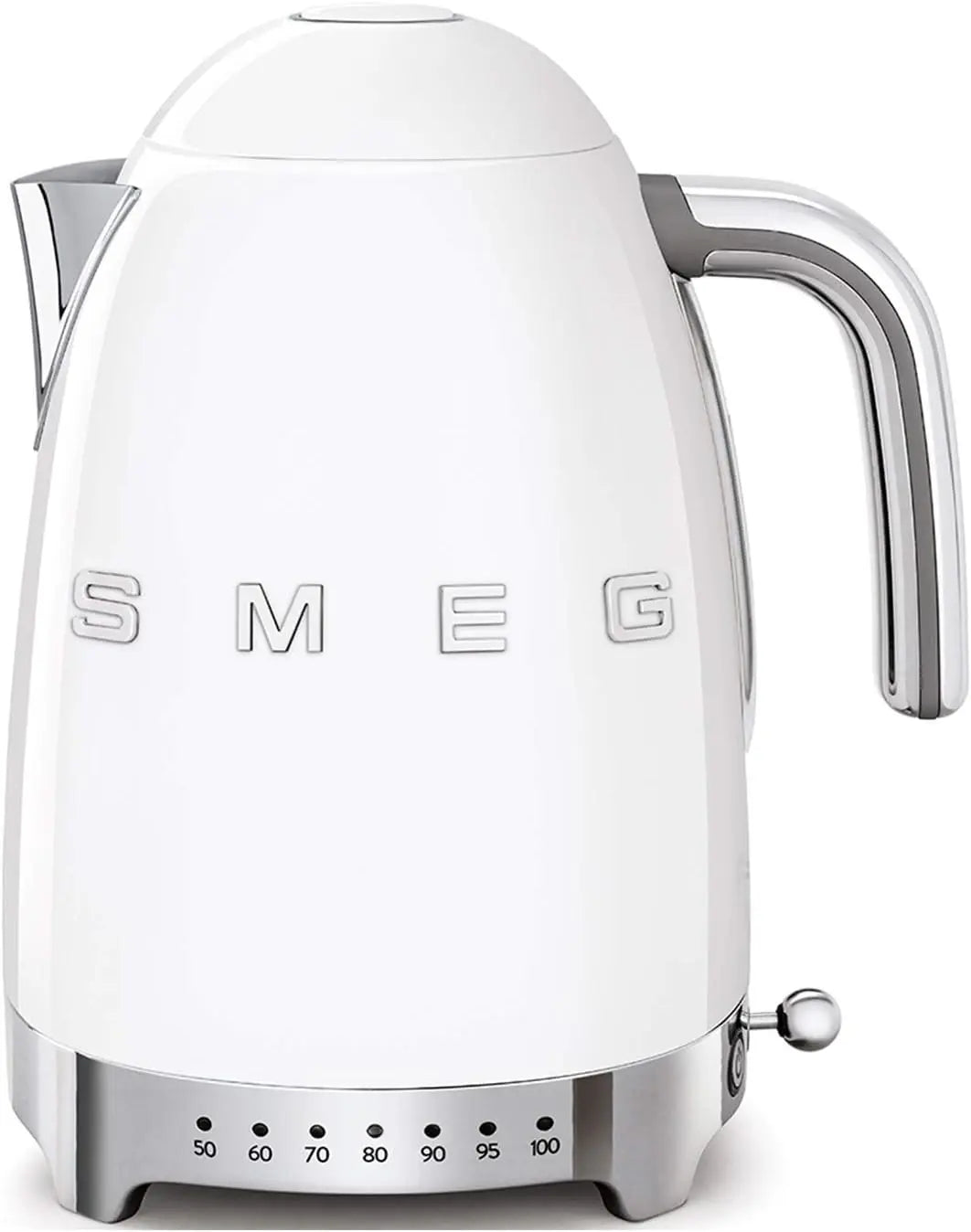 Smeg bouilloire KLF04WHEU – 2400W, 1,7 L, blanc