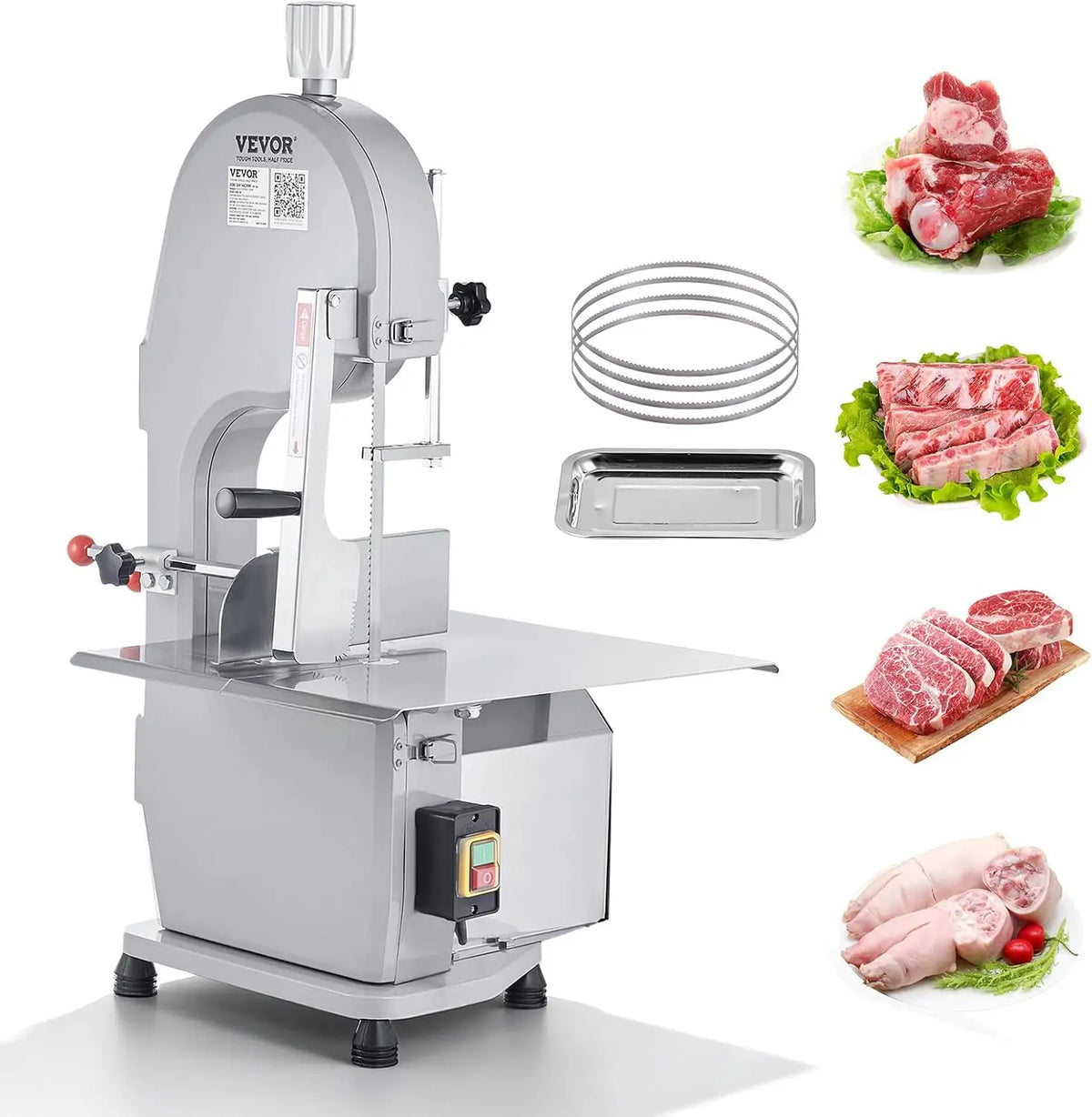 VEVOR scie – électrique, 1500 W, 490x380 mm