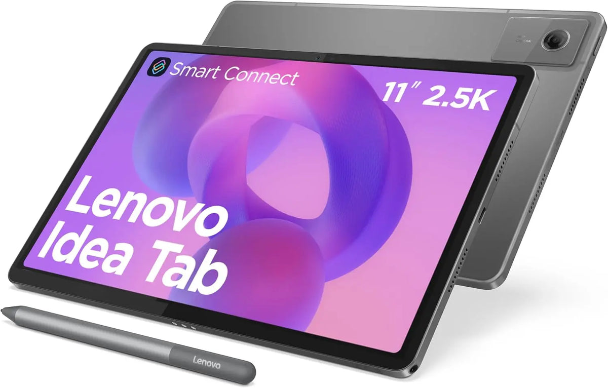 Lenovo tablette – 11 pouces, 8 Go / 128 Go, gris