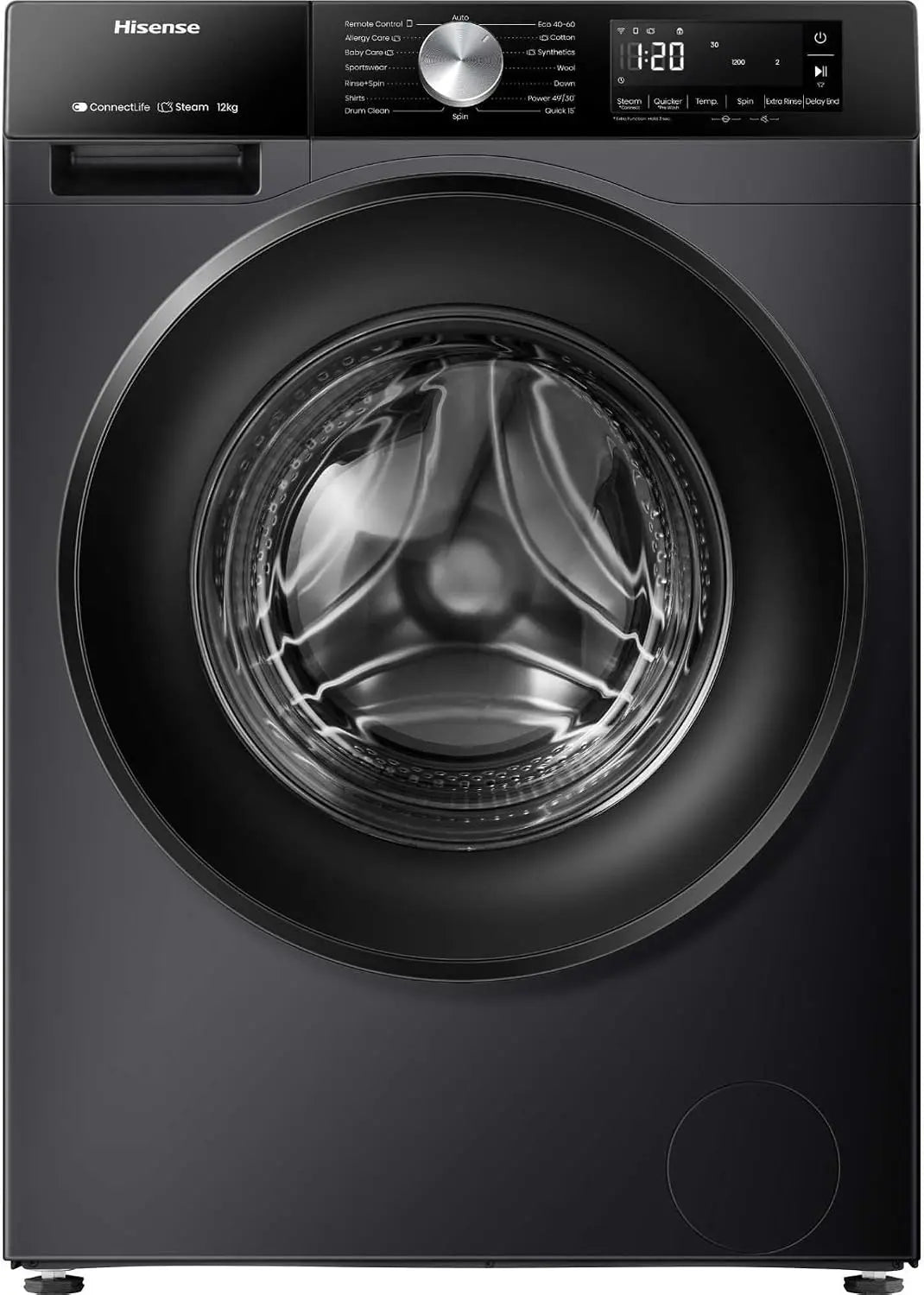 Hisense lave-linge WF3S1043BB3 A-20 – noir
