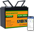 ECO-WORTHY batterie – 12 V, 100 Ah