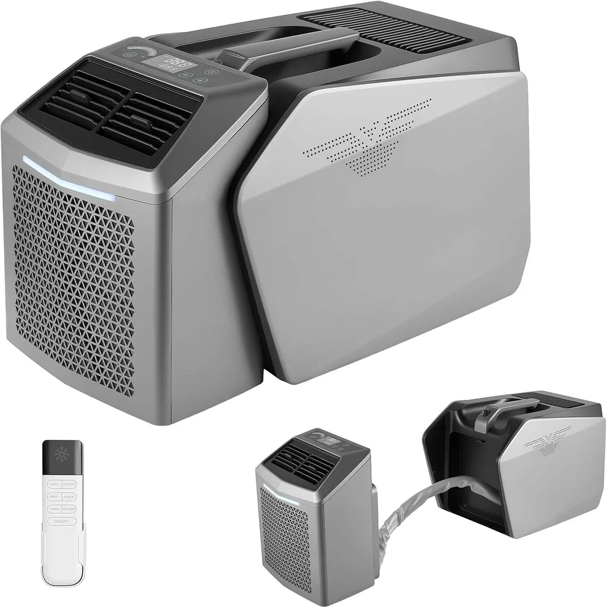 VEVOR climatiseur – 4850 BTU, gris