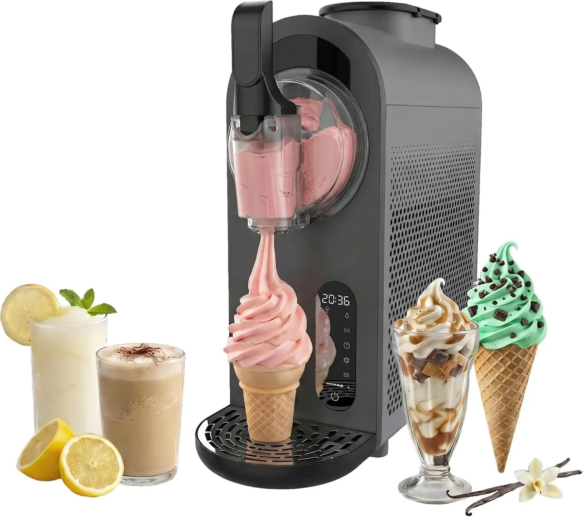 Cecotec machine à boissons glacées – 210 W, 1,5 L