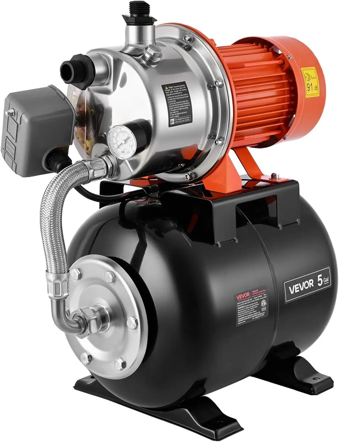 VEVOR pompe – 1176 W, 19 L
