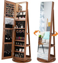 COSTWAY meuble de rangement – marron