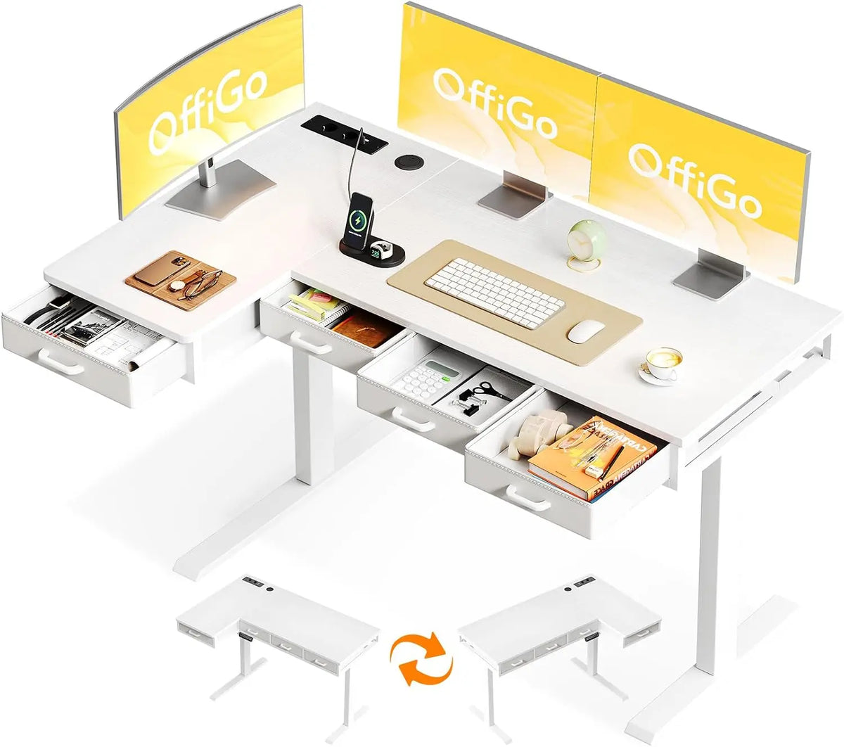OffiGo bureau – blanc