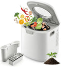 NutriChef composteur – électrique, 3,8 L, blanc