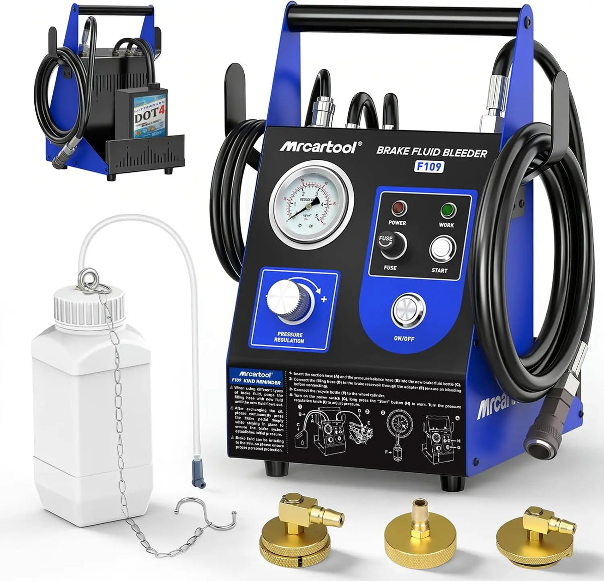 MRCARTOOL appareil de purge F109