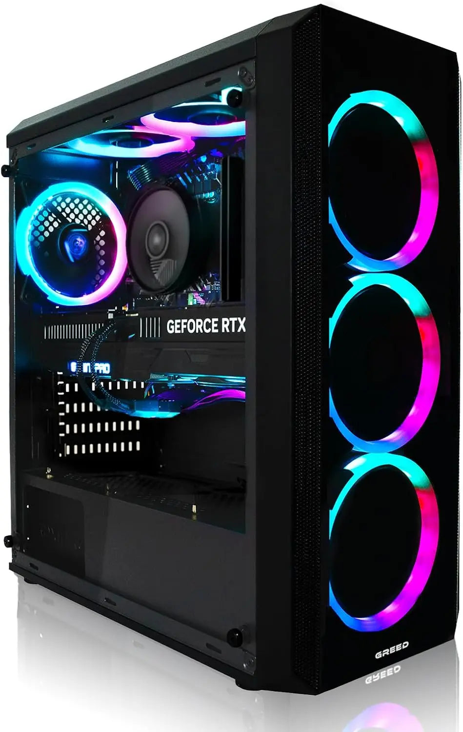 Greed ordinateur MK2 4600G W11 – Ryzen 5 4600G + Radeon Vega 7 - Ordina, 4K, 16 Go / 512Go