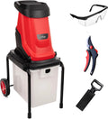 LEHMANN broyeur de végétaux – électrique, 3000 W, 50 L