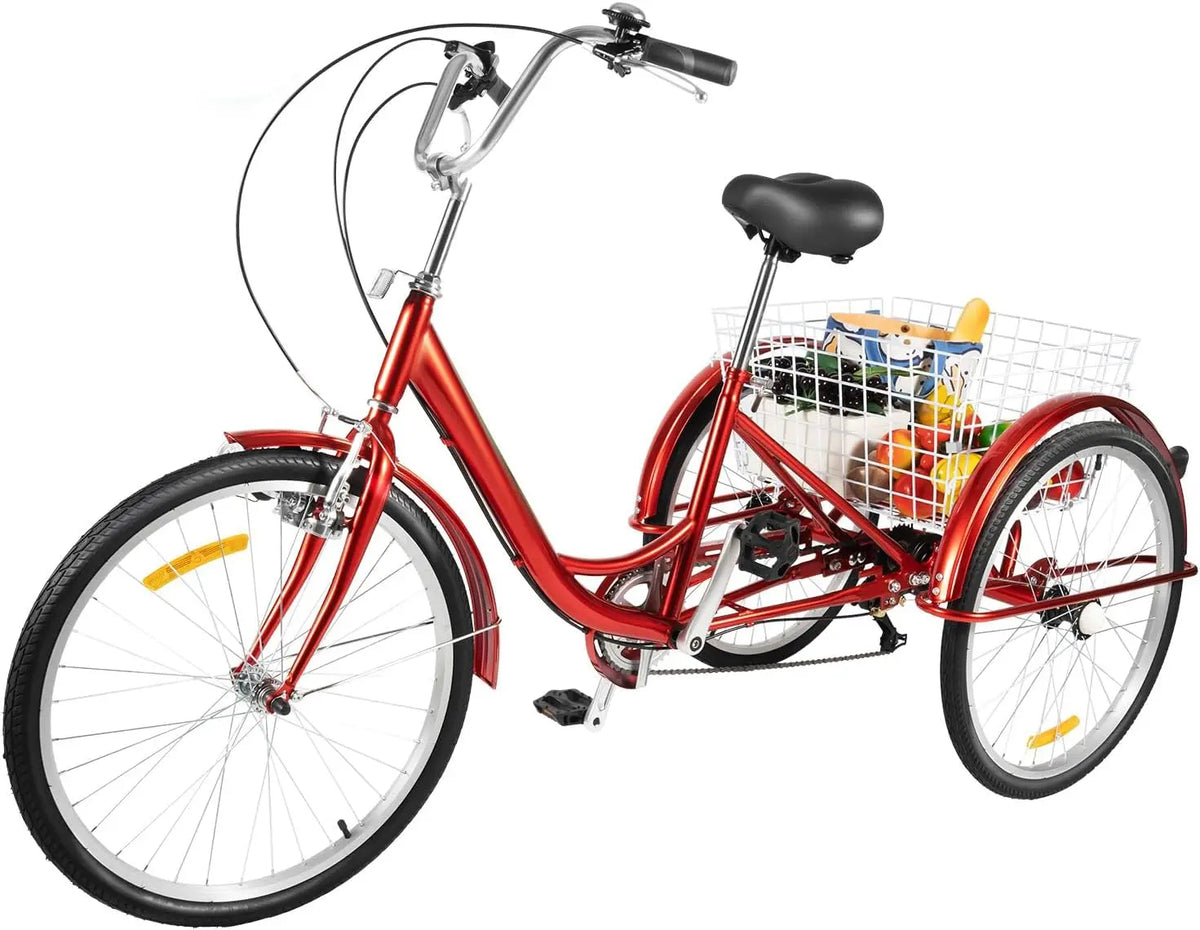 Tricycle – rouge, blanc