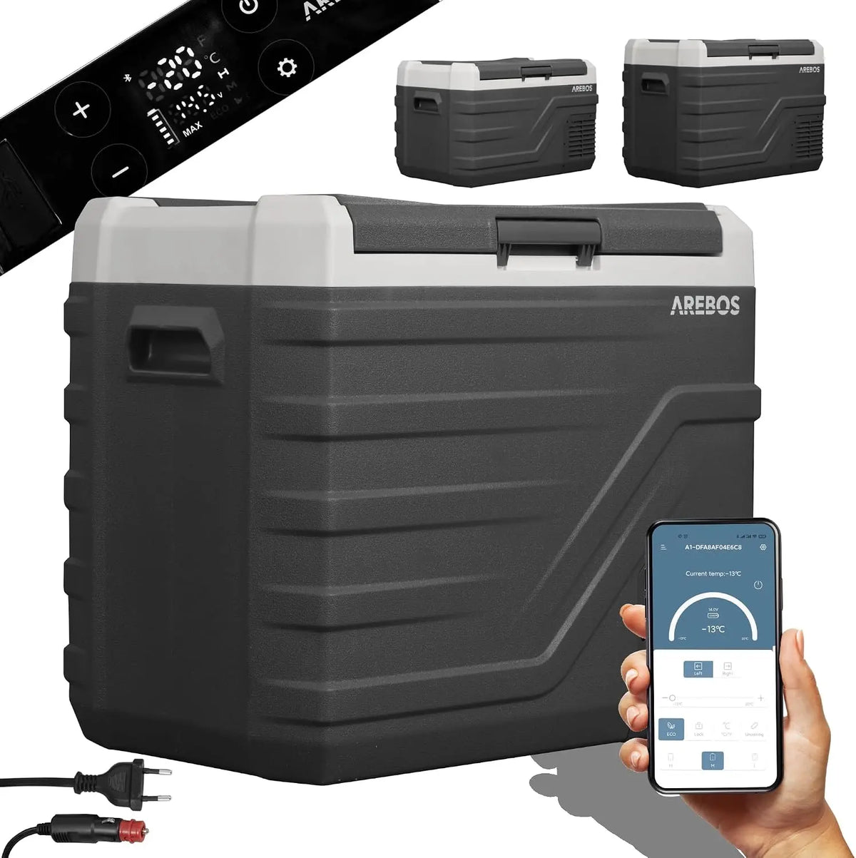 AREBOS glacière – 43 L