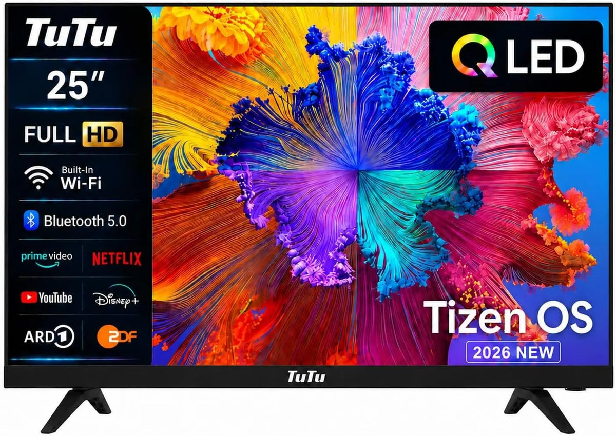 TuTu téléviseur TU25Q1FQ-T8 – 25 Pouces