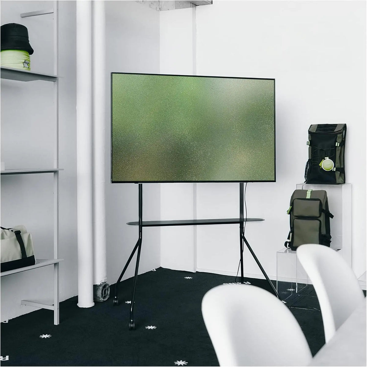 Pedestal téléviseur – 75 pouces, noir