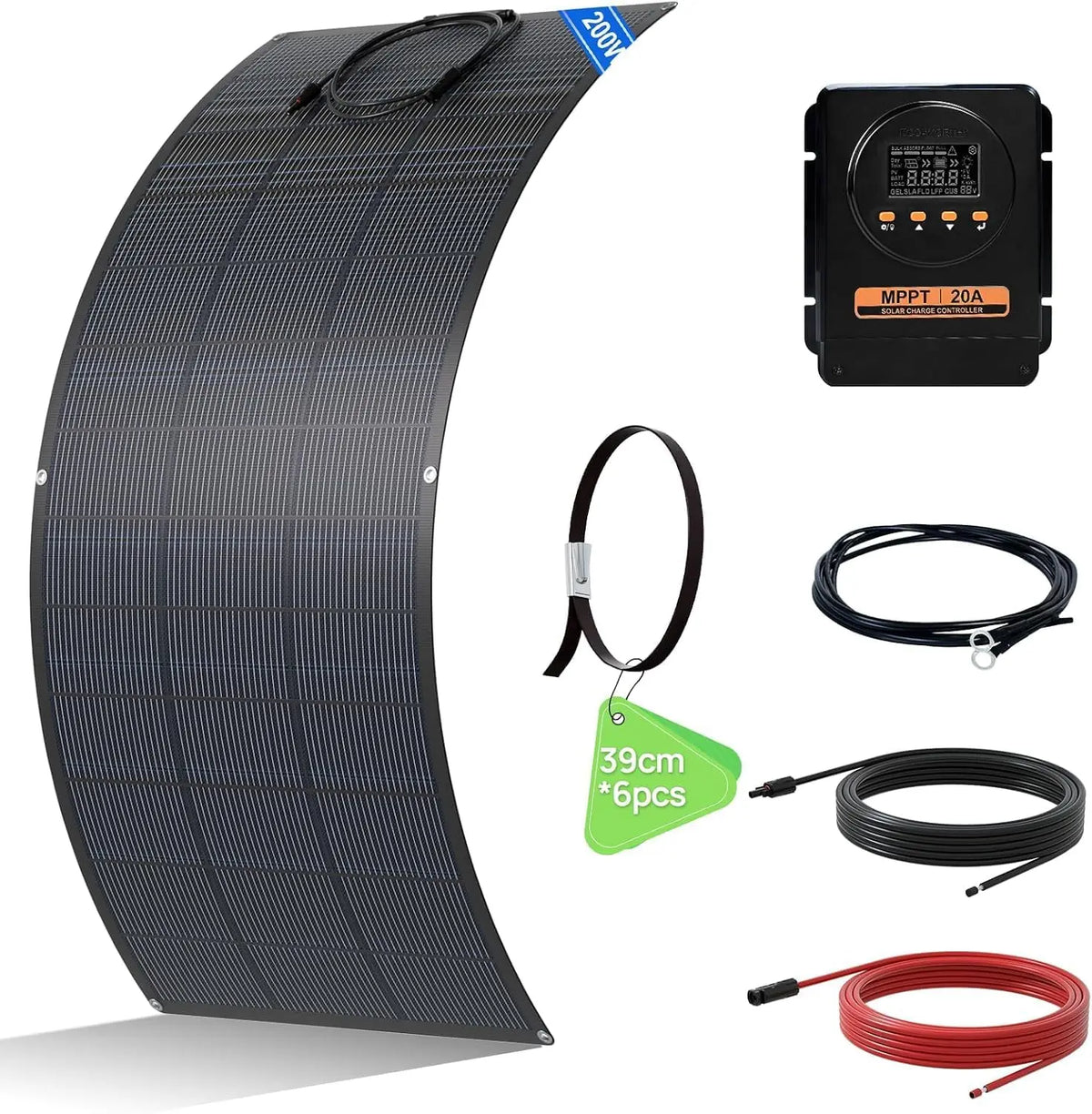 ECO-WORTHY panneau solaire – 200W