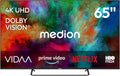 MEDION téléviseur MD865302 – 4K, 65 pouces