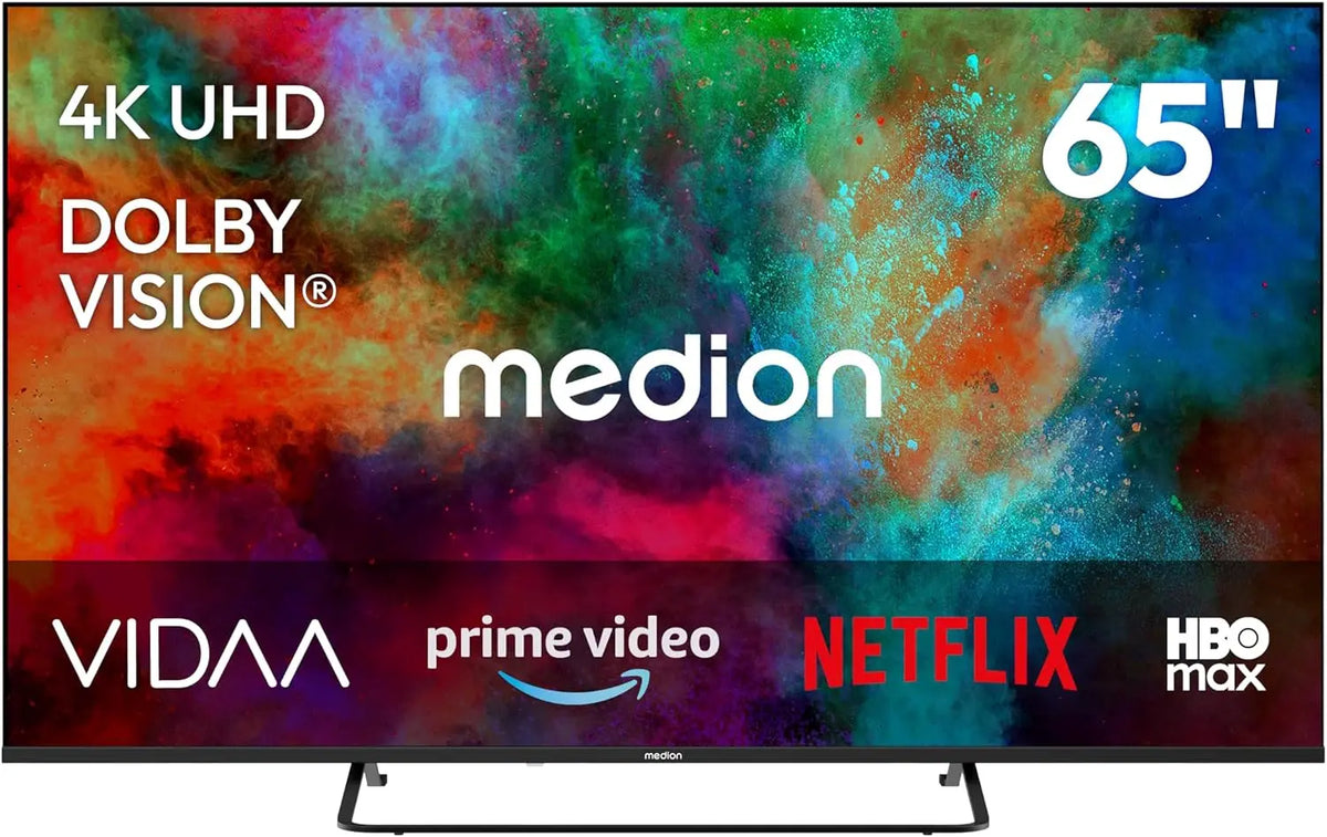 MEDION téléviseur MD865302 – 4K, 65 pouces