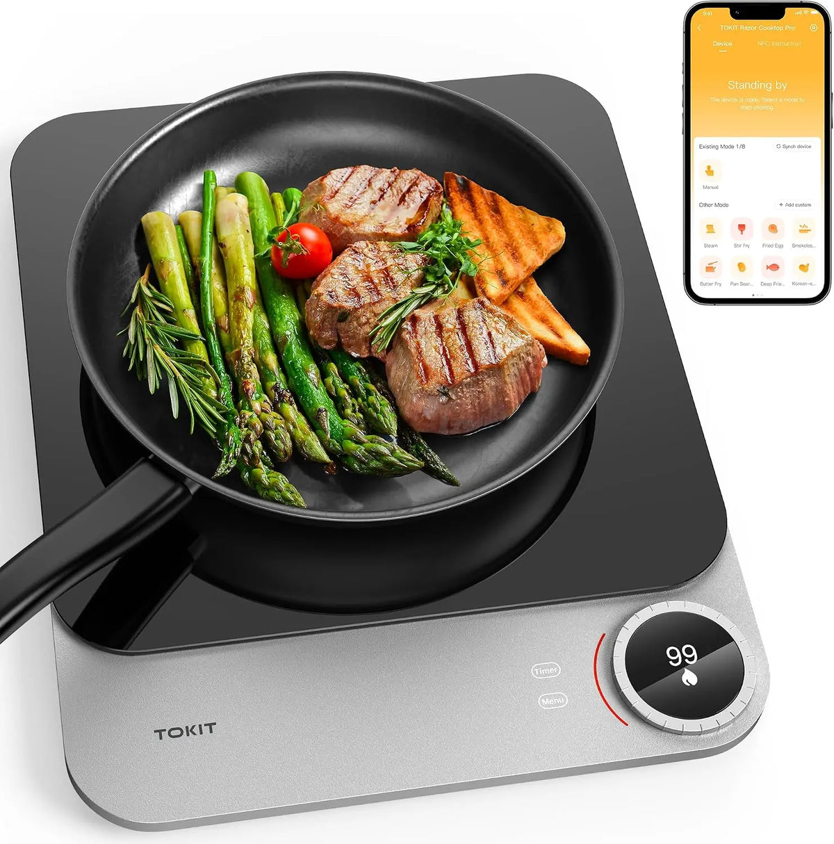 TOKIT plaque de cuisson – 2100 W