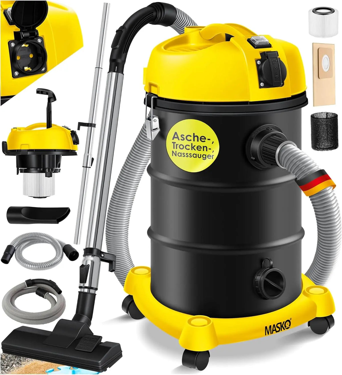Masko aspirateur 6IN1 – électrique, 300 W