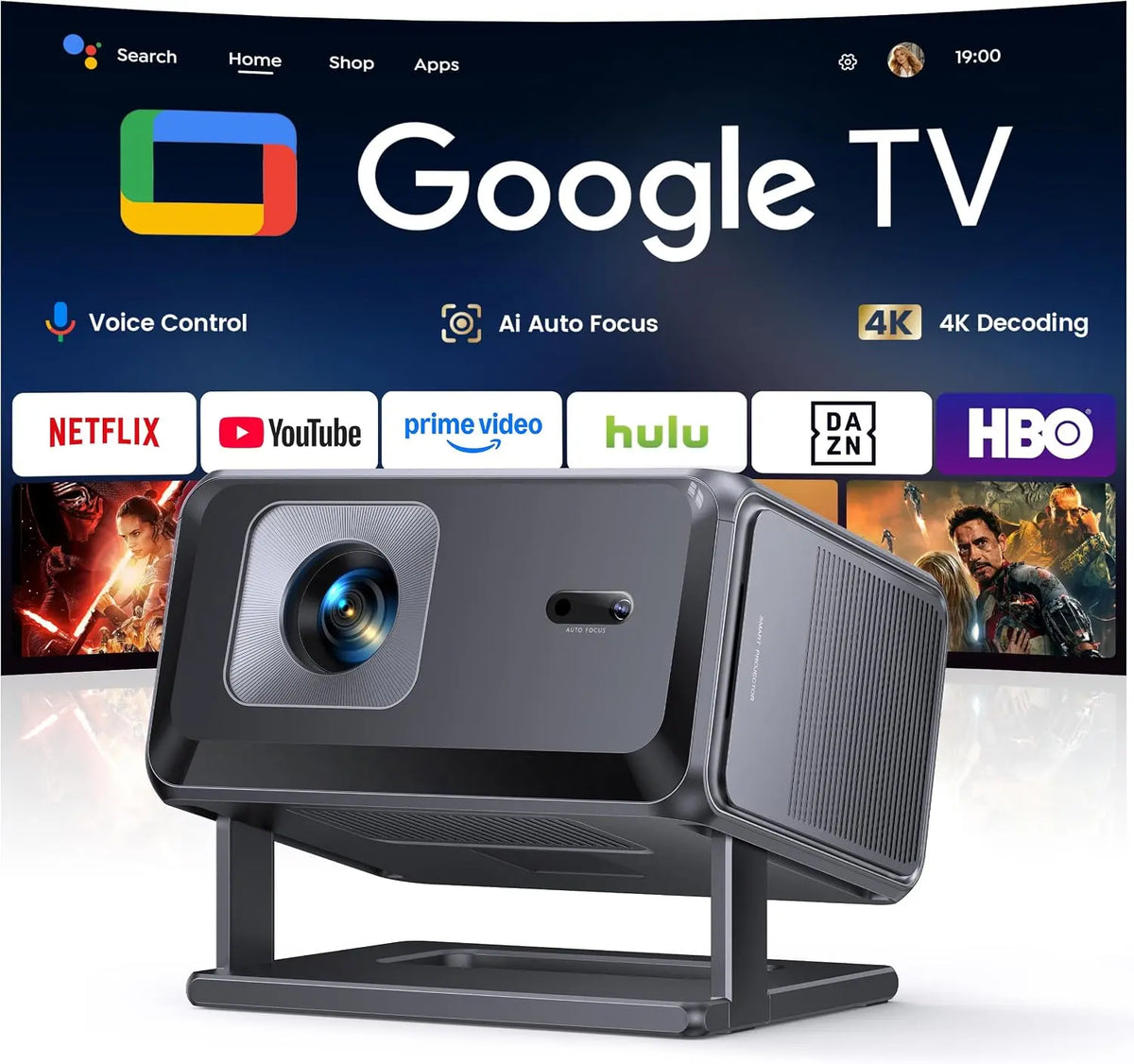Vidéoprojecteur 1080P – 4K