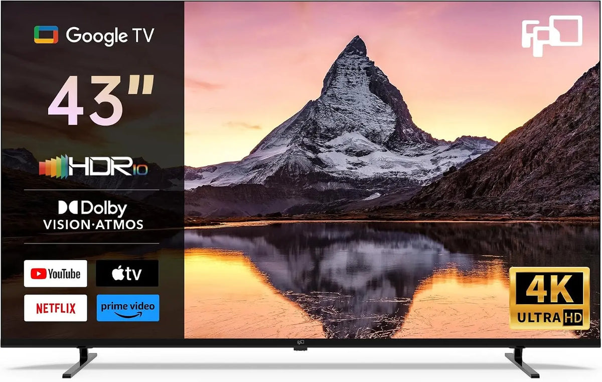 FPD téléviseur – 4K, 43 Pouces, 60Hz