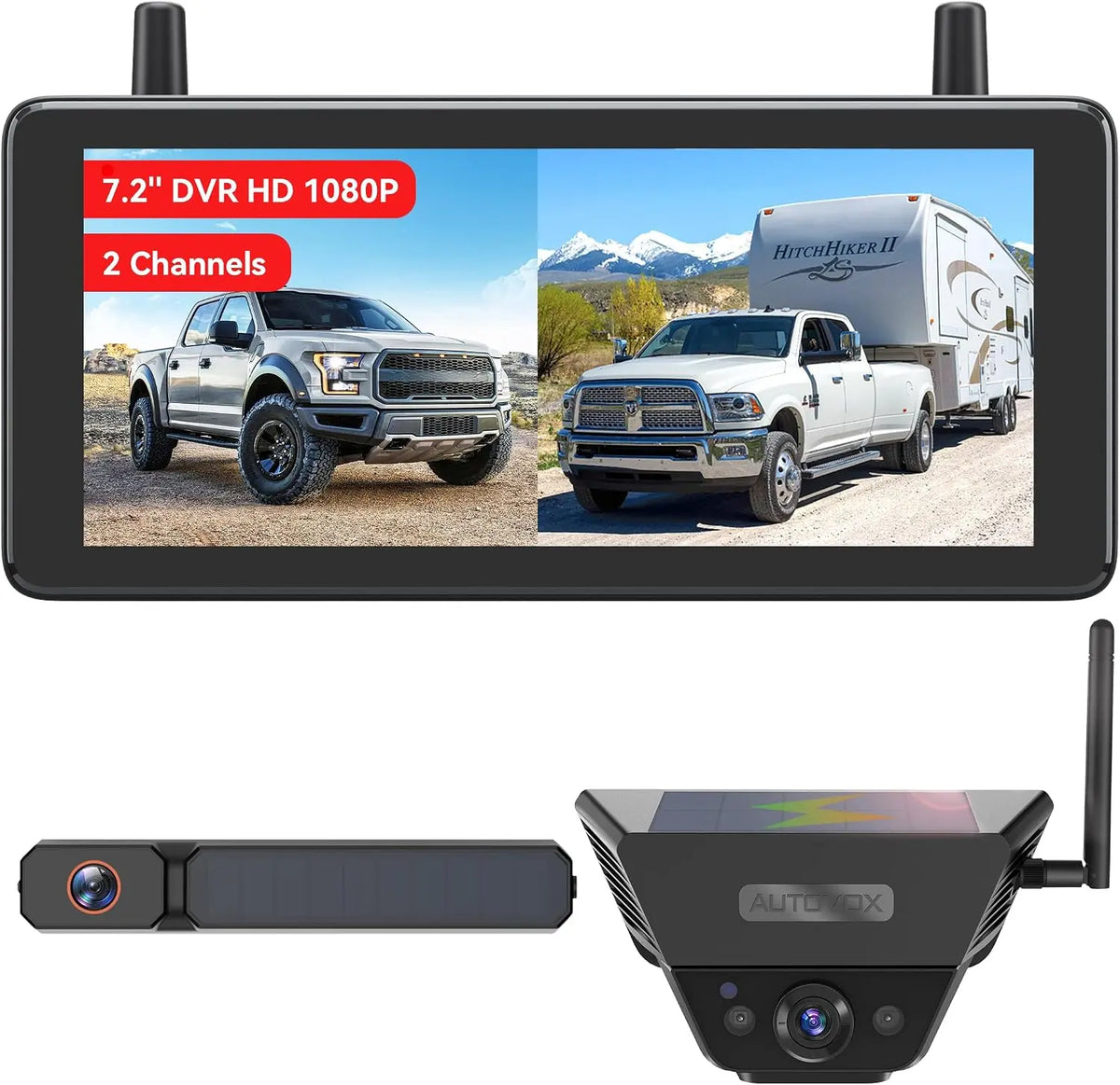 AUTO-VOX caméra 1080P – sans fil